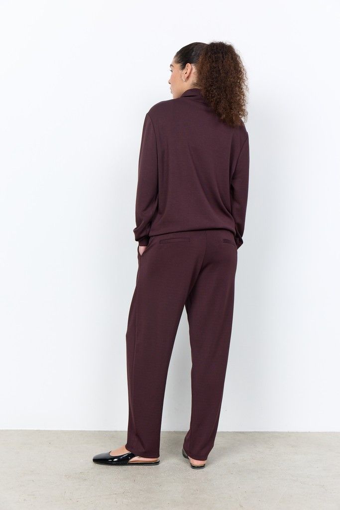 Banu Sweatshirt in Chocolate Plum