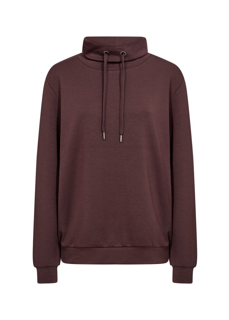 Banu Sweatshirt in Chocolate Plum