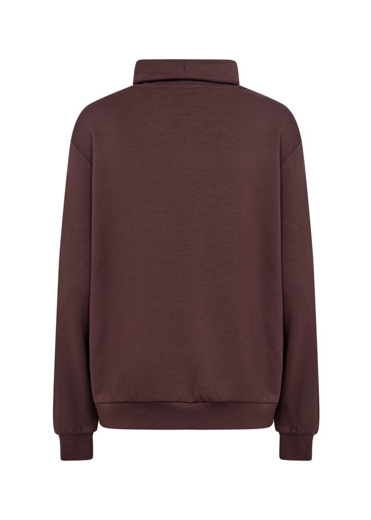 Banu Sweatshirt in Chocolate Plum