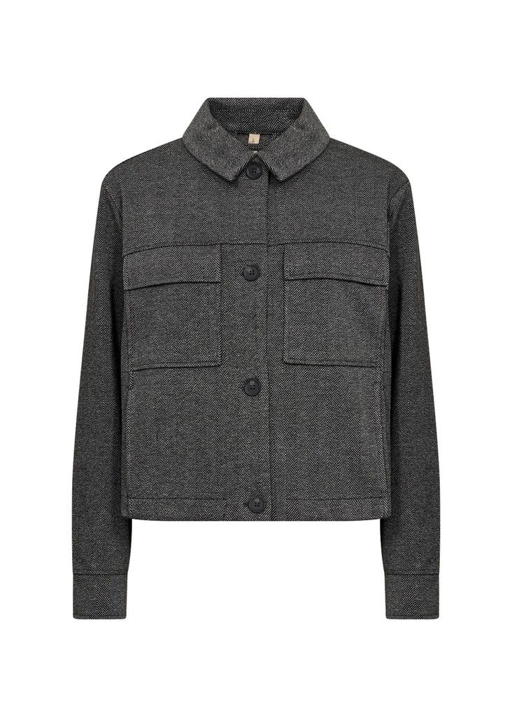 Hebe Jacket in Black Combi