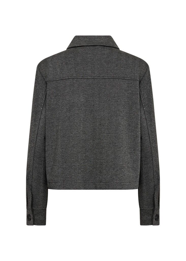 Hebe Jacket in Black Combi