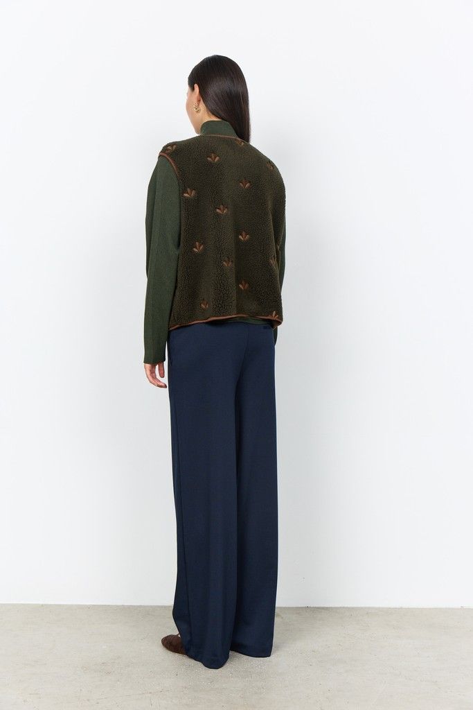 Hanne Waistcoat in Forest Night Combi