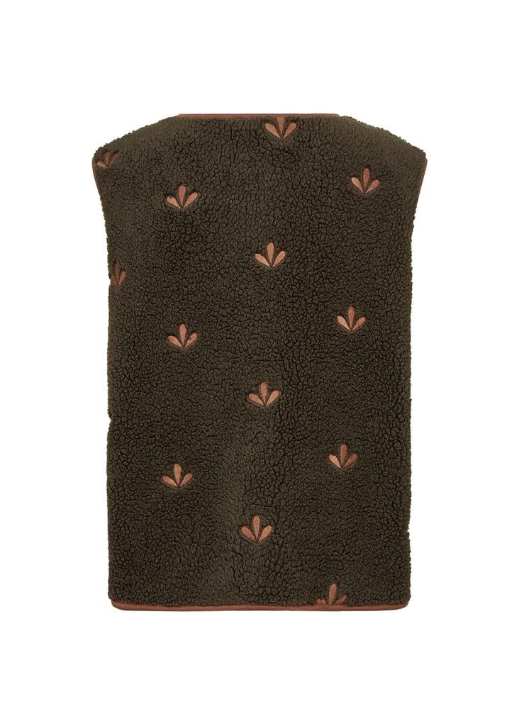 Hanne Waistcoat in Forest Night Combi