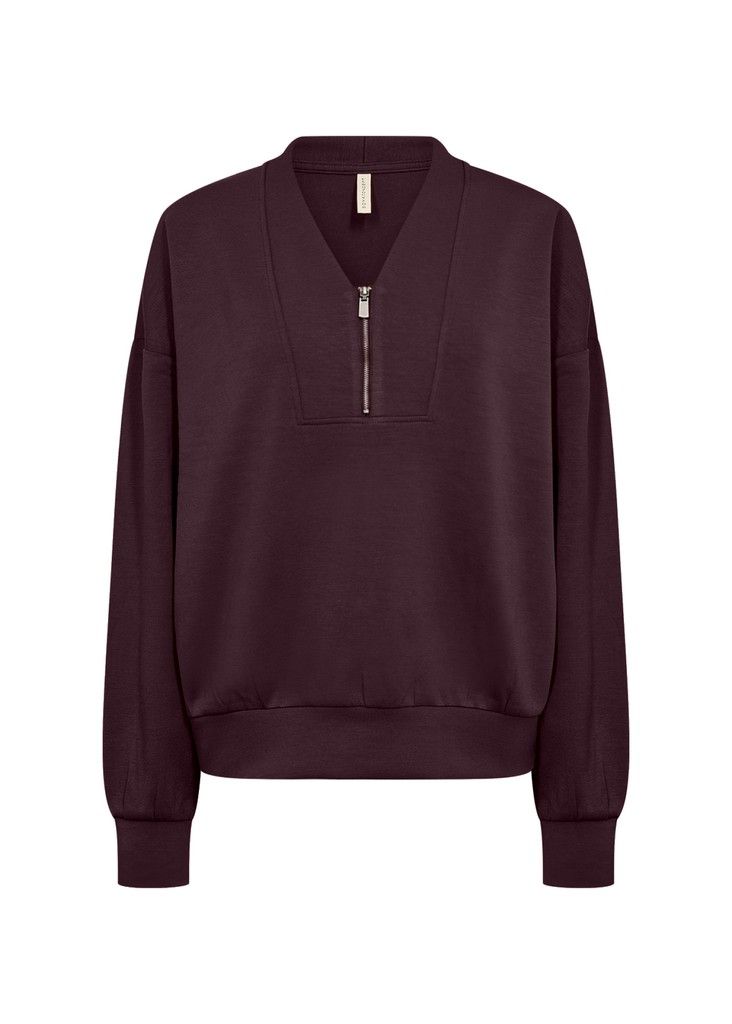 Banu Blouse in Chocolate Plum