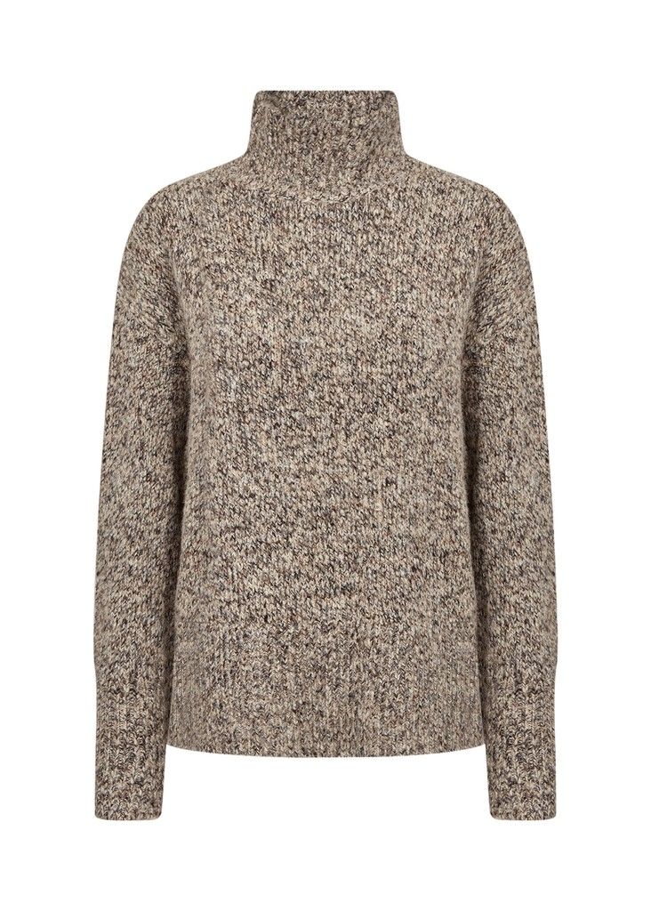 Halina Pullover in Chocolate Plum Melange
