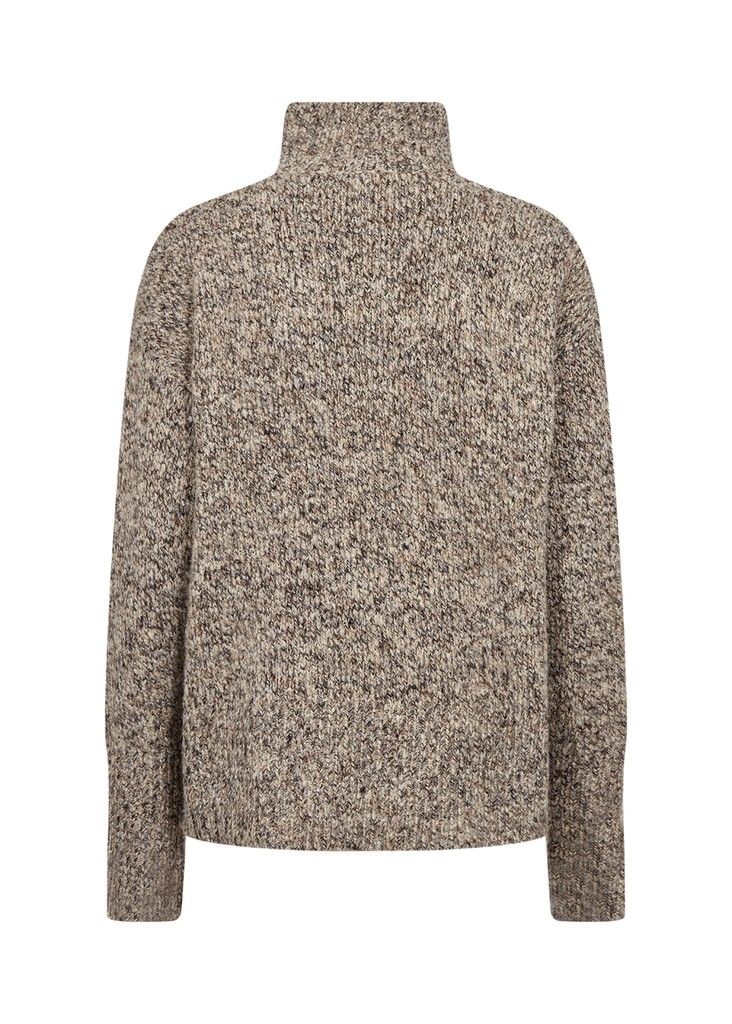 Halina Pullover in Chocolate Plum Melange