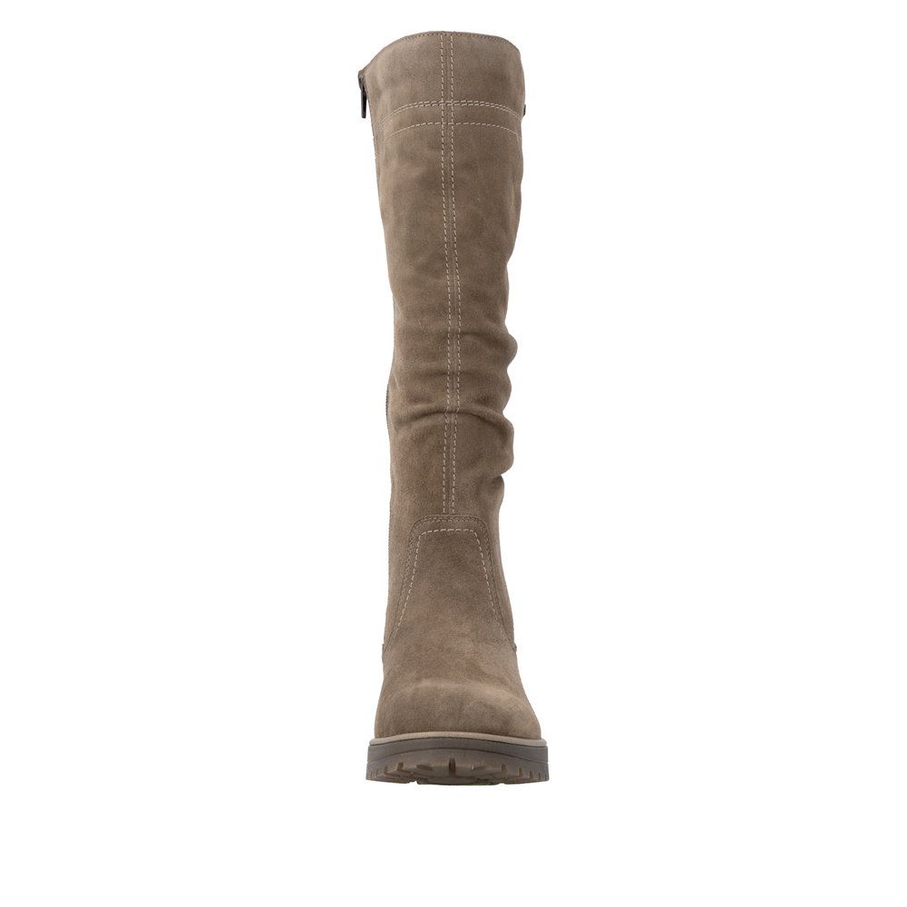 Ciara High Boots in Brown
