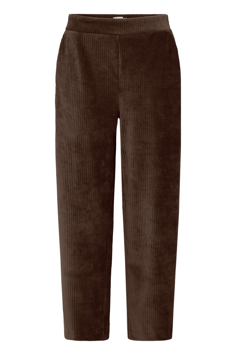 Tamary Cropped Trousers in Chicory Coffee