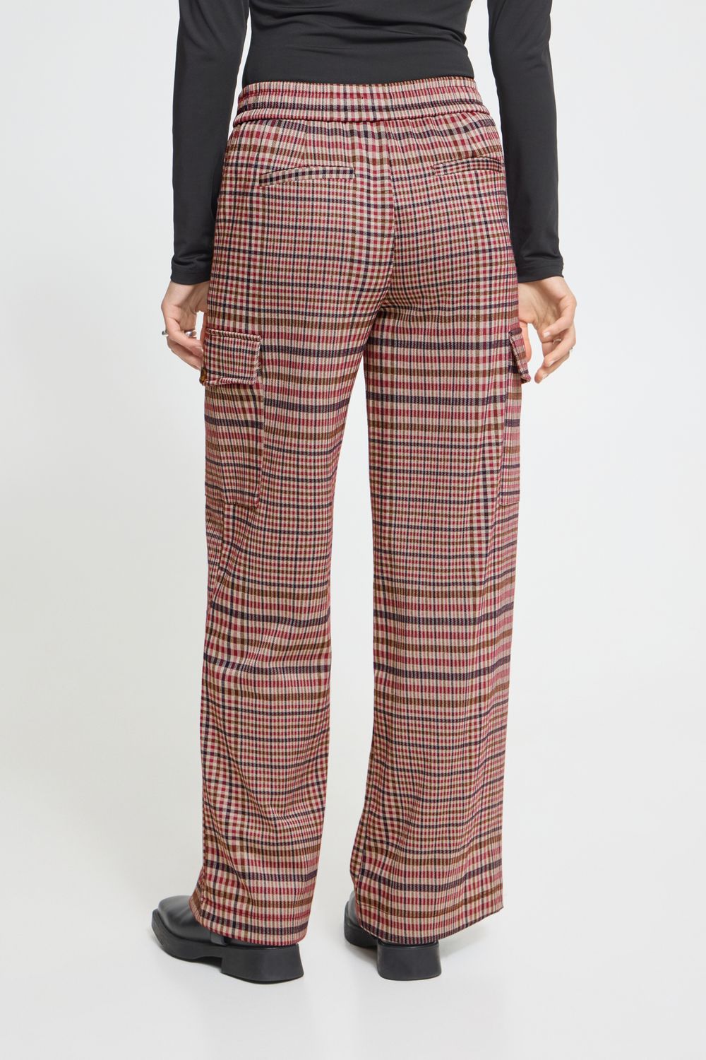 Kate Checkit Trousers in Big Check