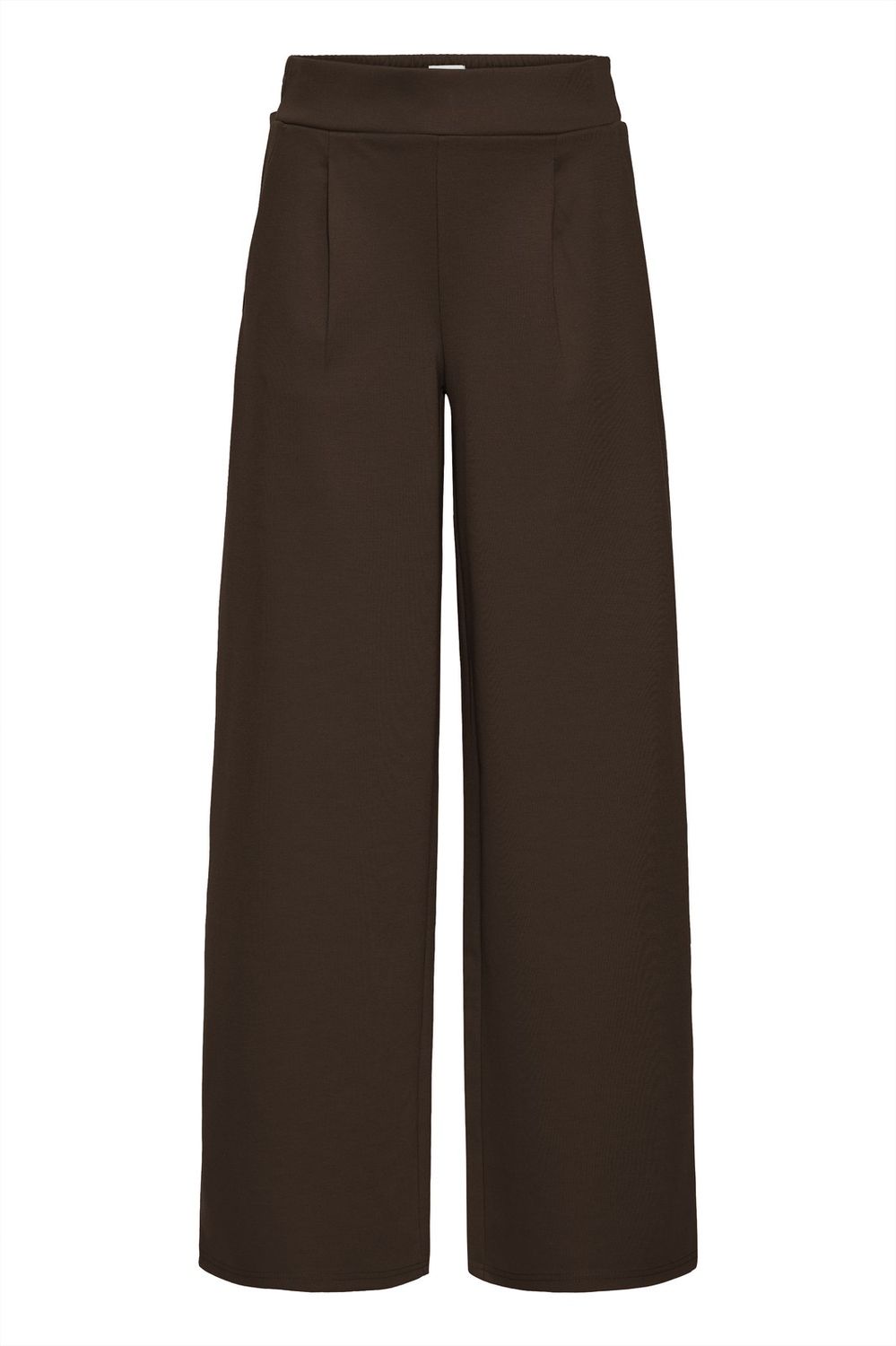 Kate Sus Long Wide Trousers in Chocolate Torte