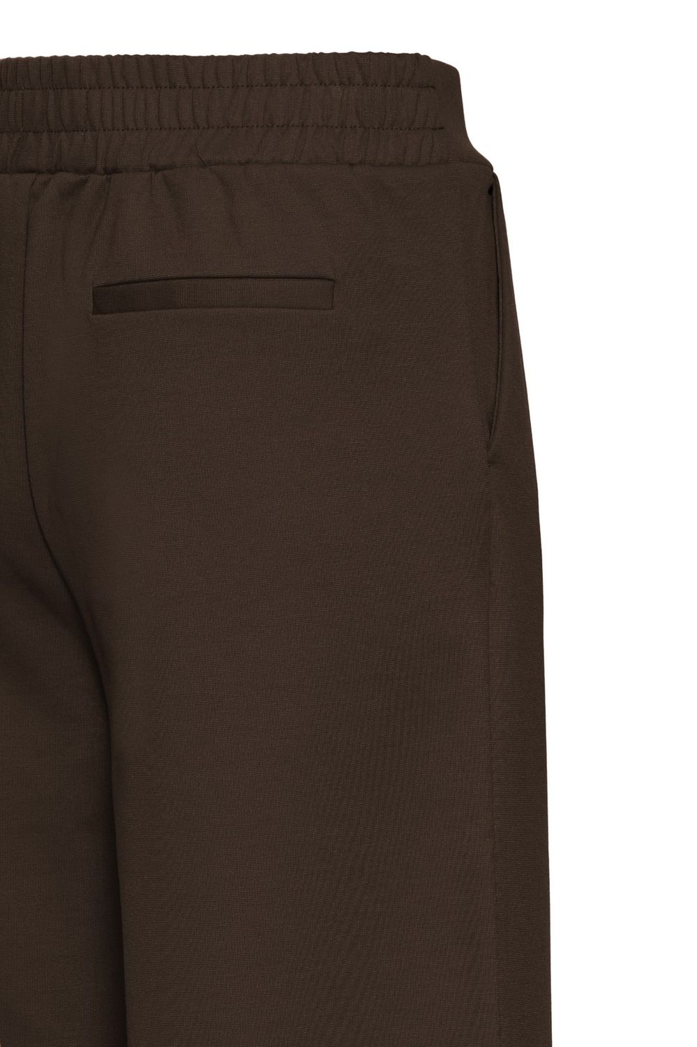 Kate Sus Long Wide Trousers in Chocolate Torte