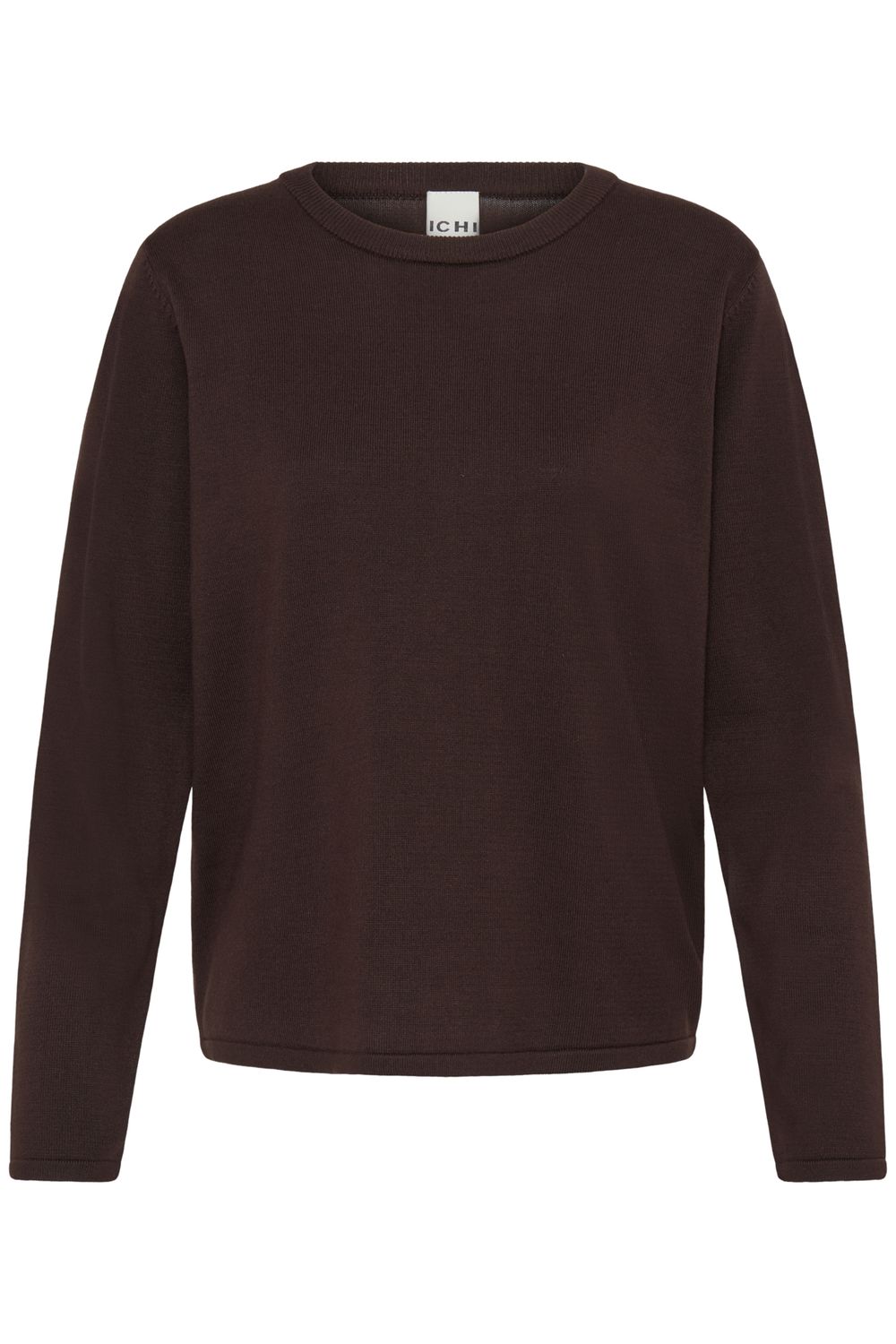Luls O-Neck Pullover in Chocolate Torte