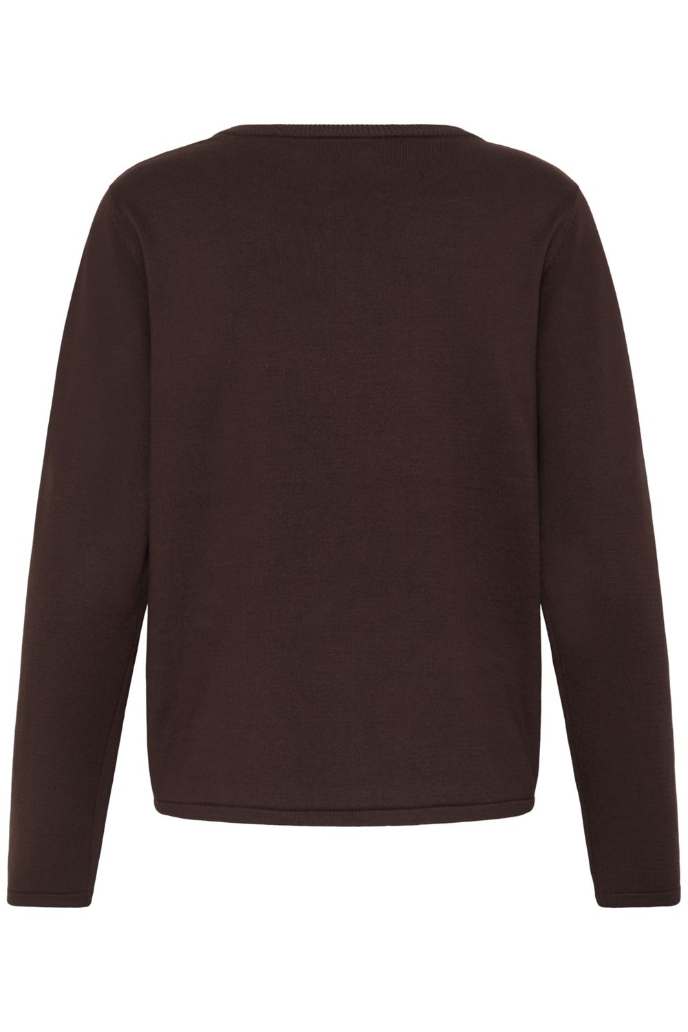 Luls O-Neck Pullover in Chocolate Torte