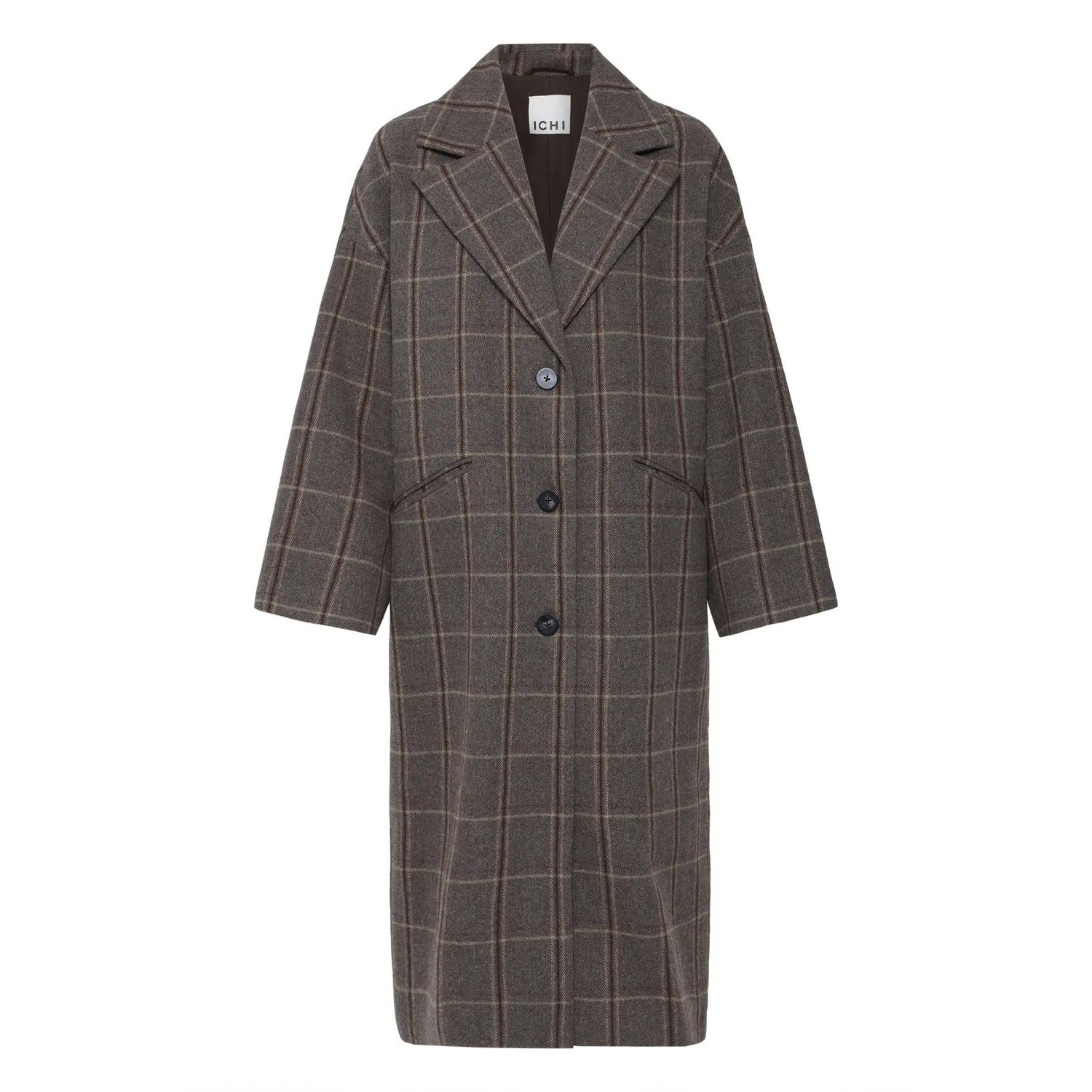 Emmalu Jacket in Cocoa Brown Check