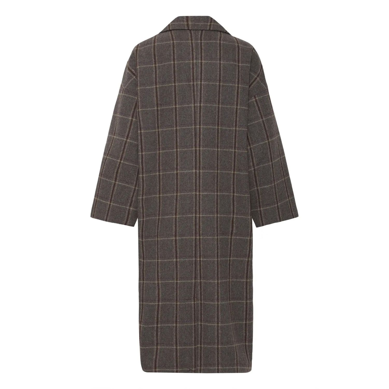 Emmalu Jacket in Cocoa Brown Check
