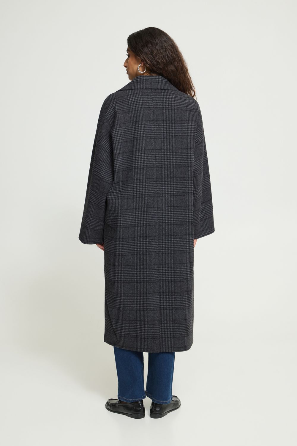 Emmalu Jacket in Phantom Check
