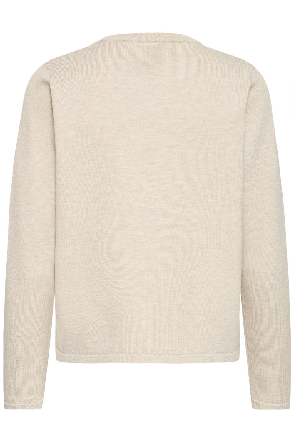 Luls O-Neck Pullover in Oatmeal Melange