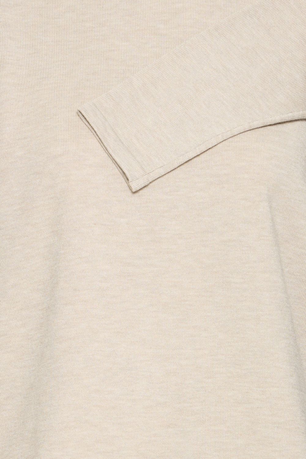 Luls O-Neck Pullover in Oatmeal Melange