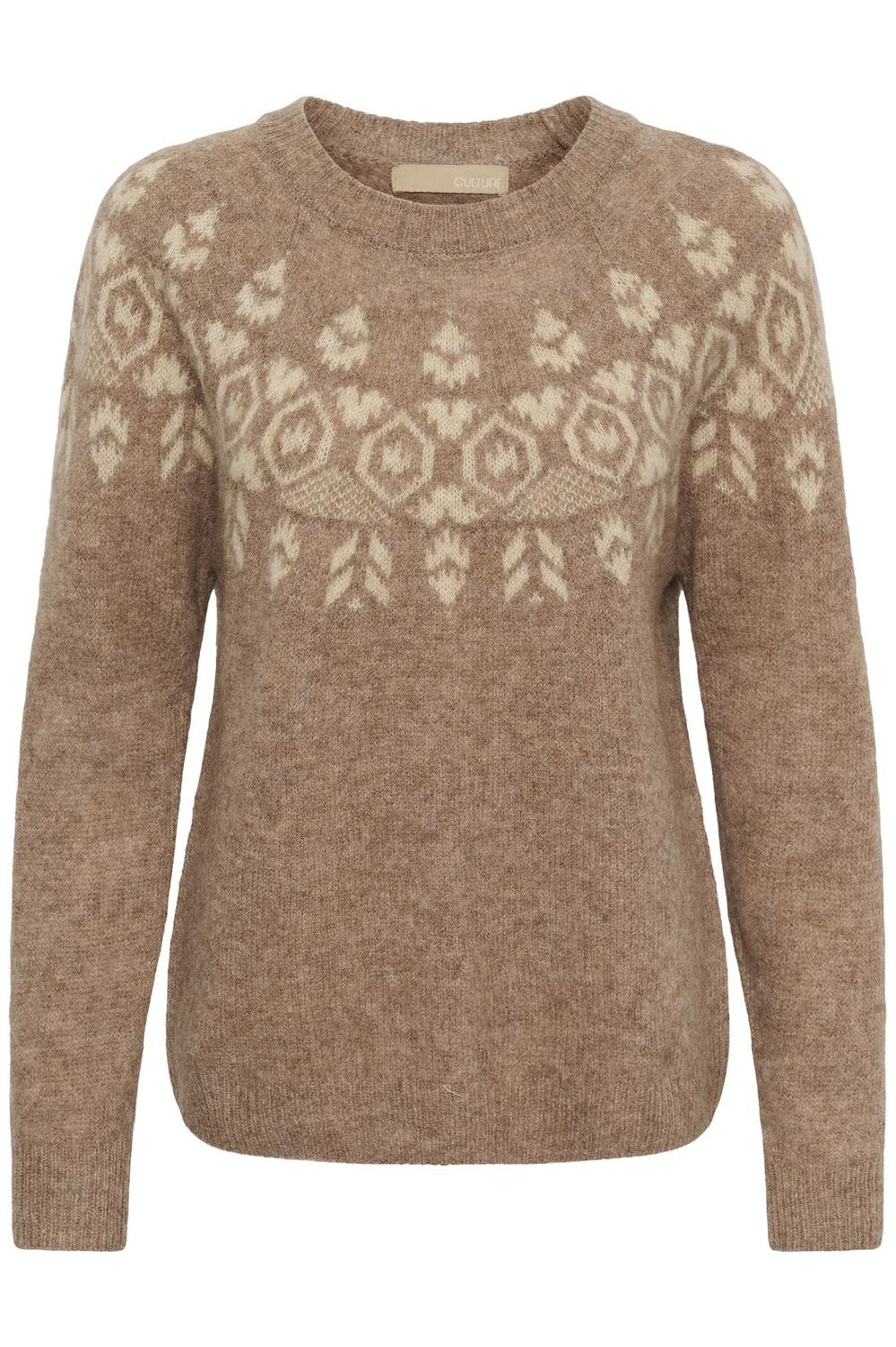 Jia Katrina Pullover in Fandango Pink Melange
