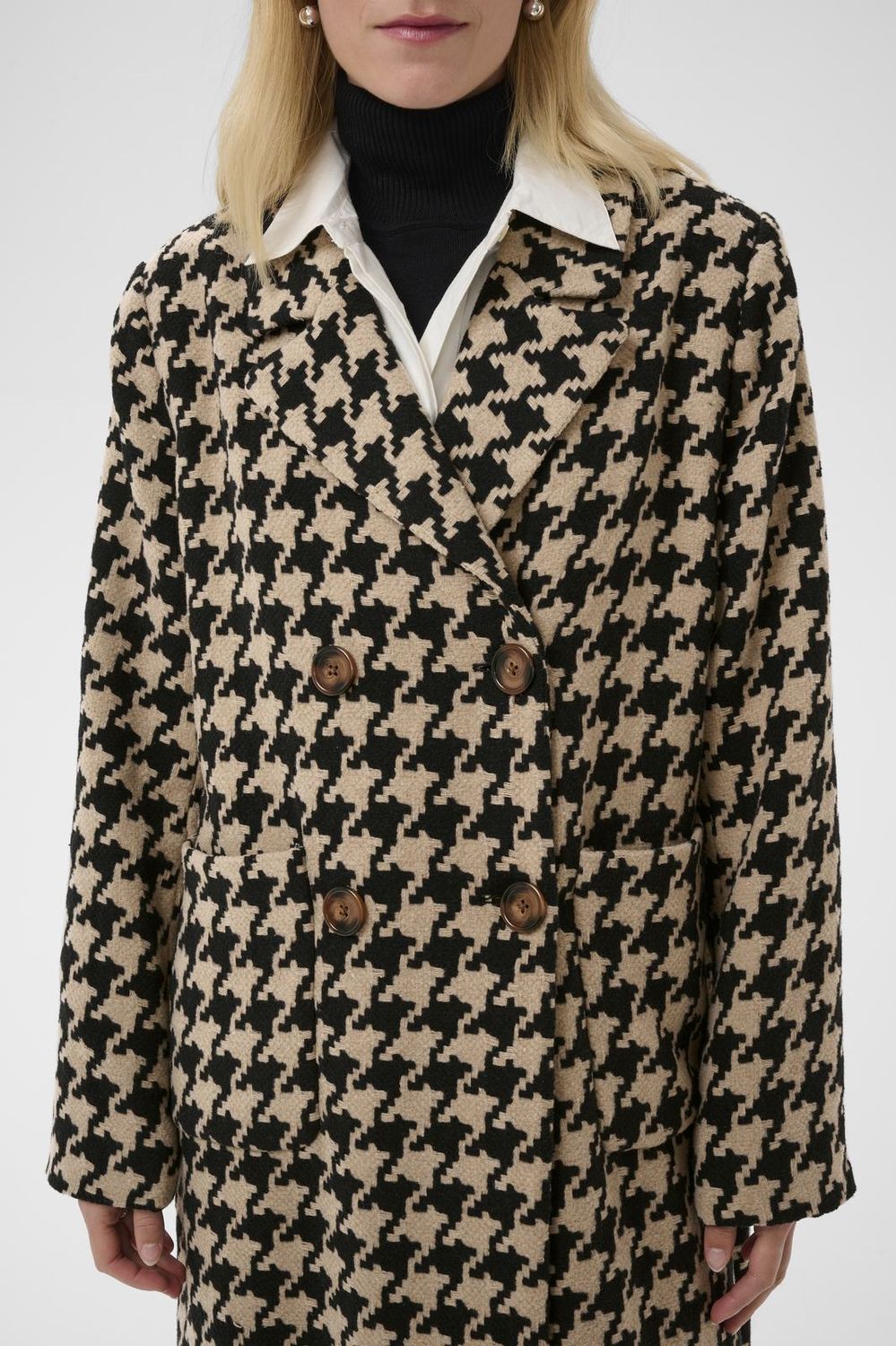 Kilara Long Coat in Black