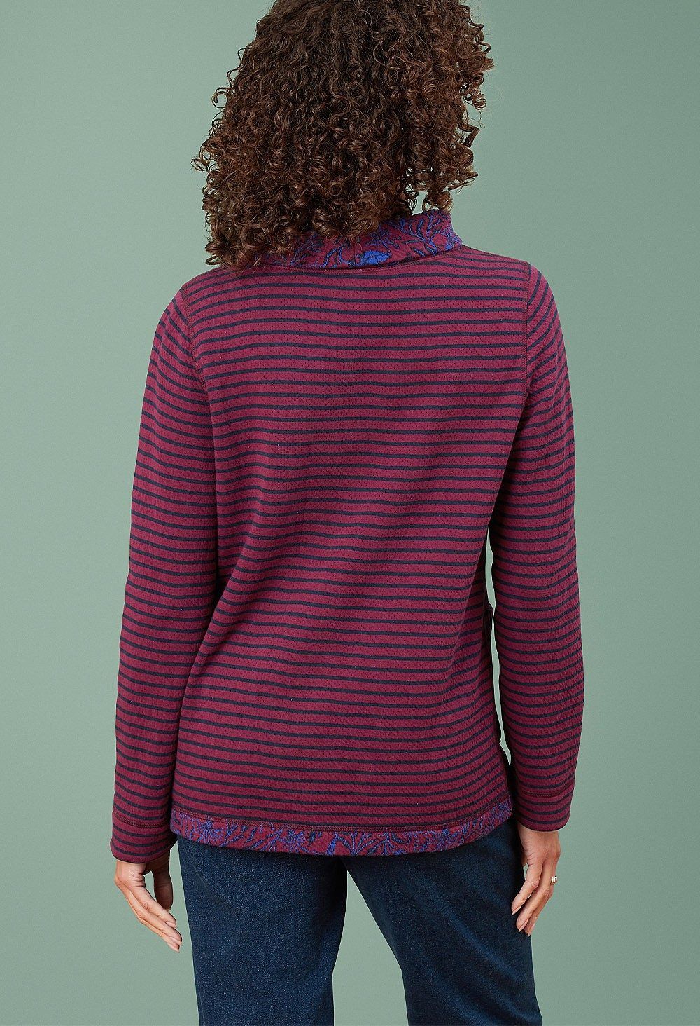 Bhavi Reversible Top Climb Flor in Multicolour
