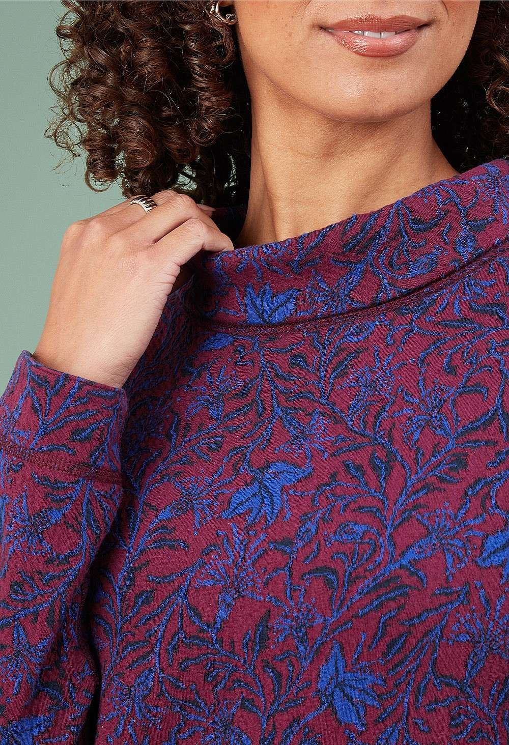 Bhavi Reversible Top Climb Flor in Multicolour