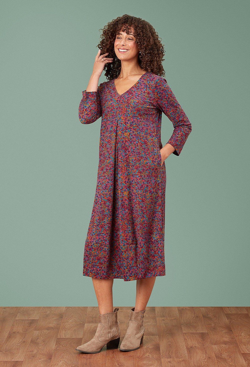 Mima Dress Christmas Light in Multicolour