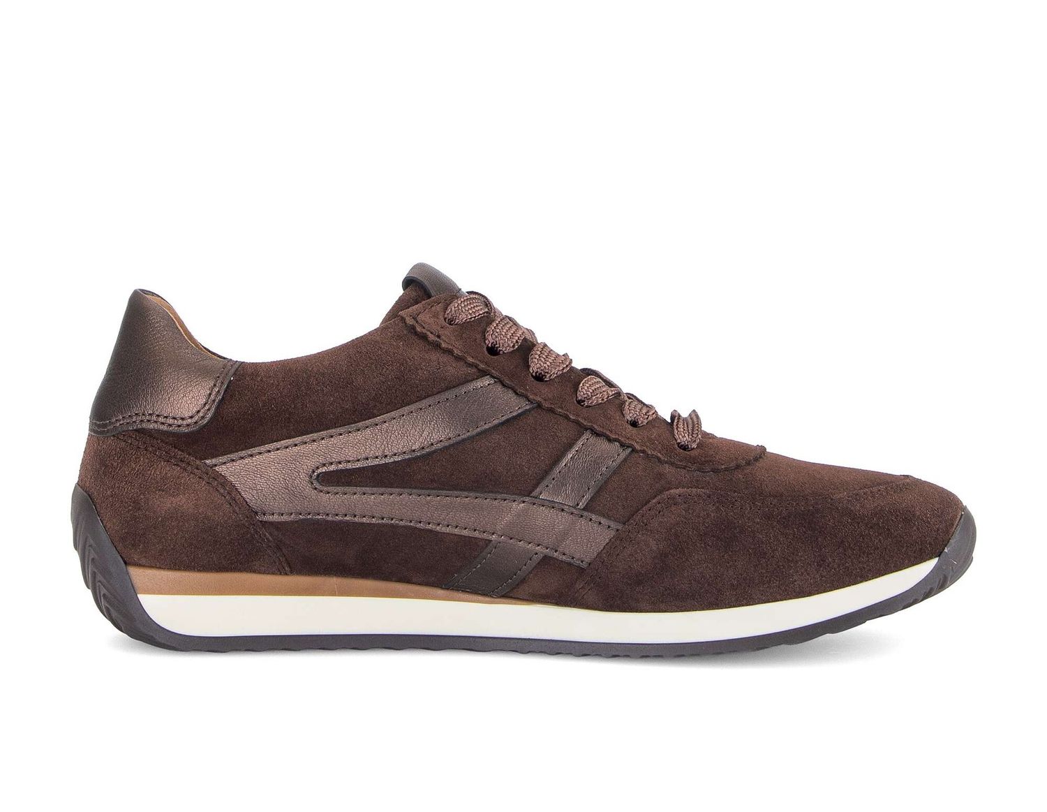 Ingrid Suede Sneaker in Brown