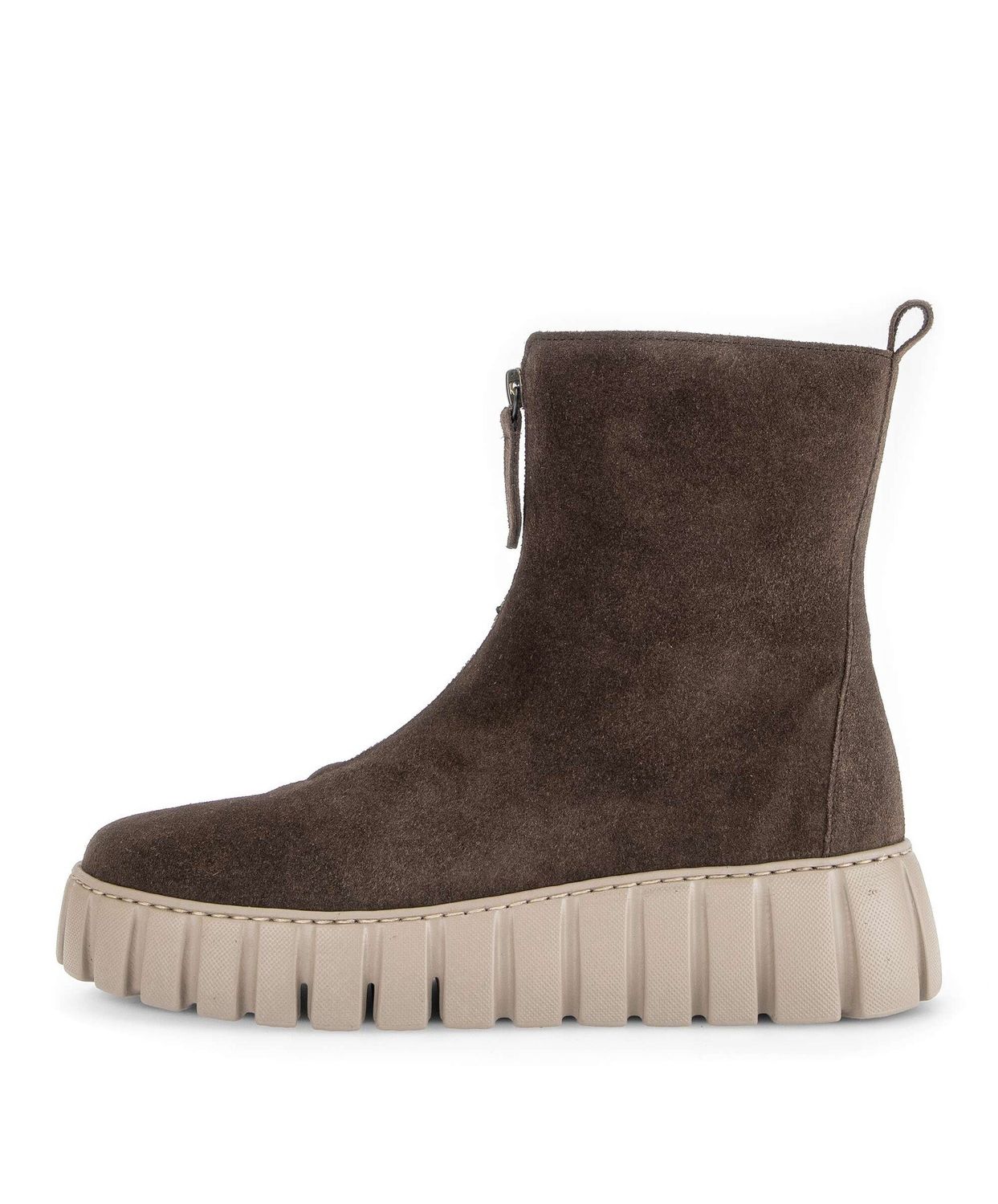Daisy Suede Ankle Boots in Brown