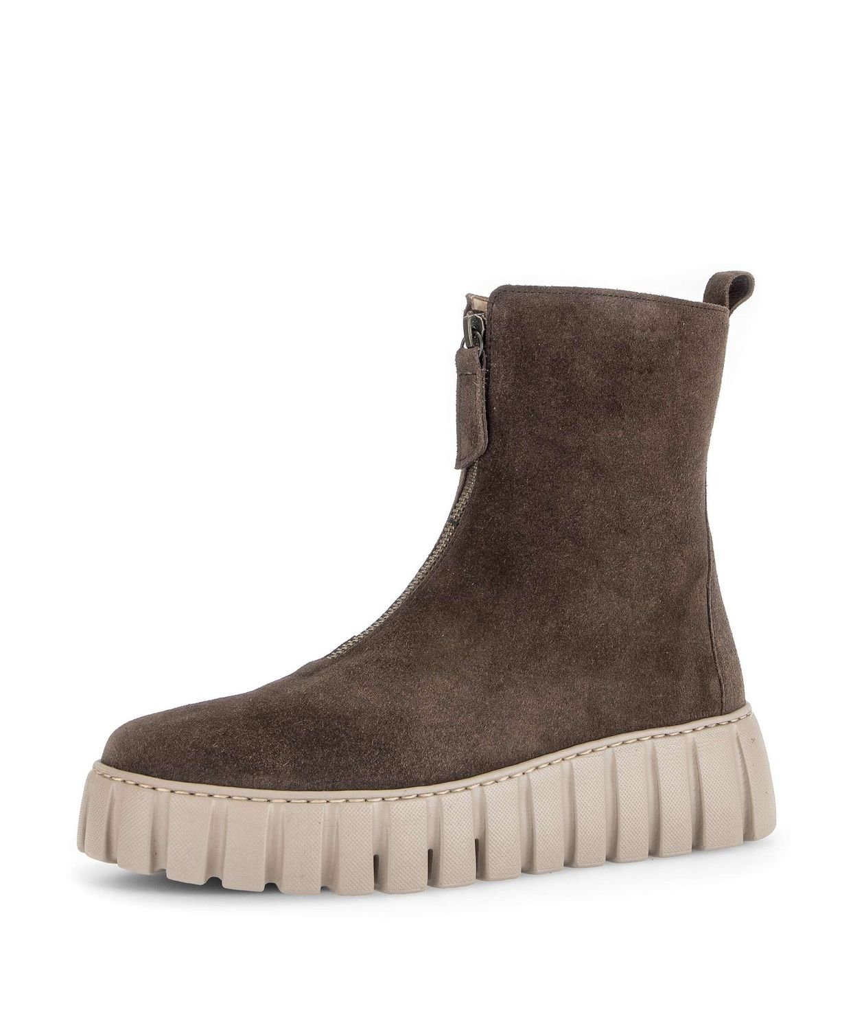 Daisy Suede Ankle Boots in Brown