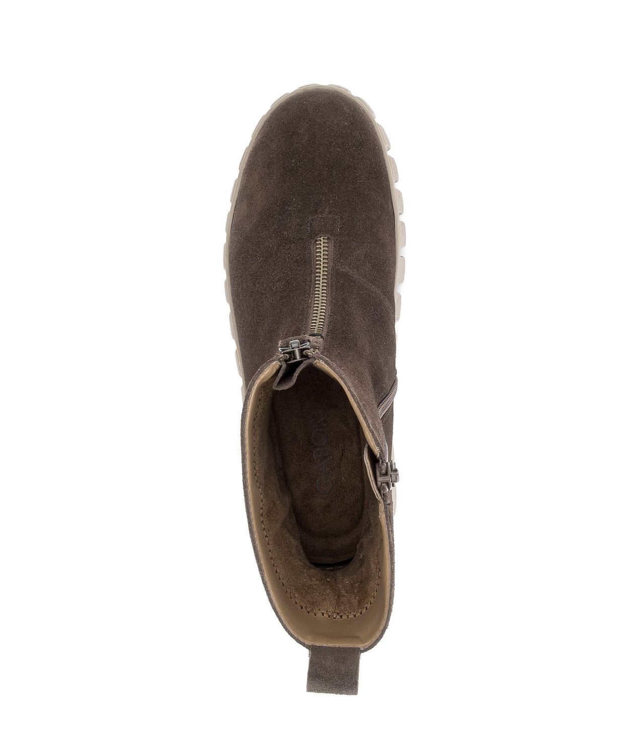 Daisy Suede Ankle Boots in Brown