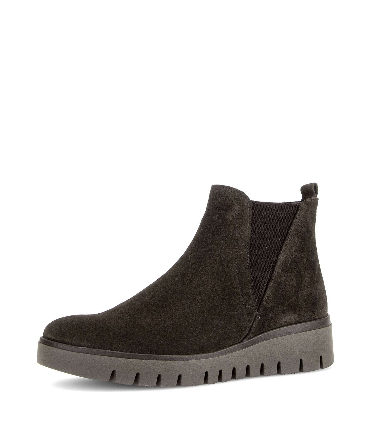Maisie Suede Ankle Boots in Brown