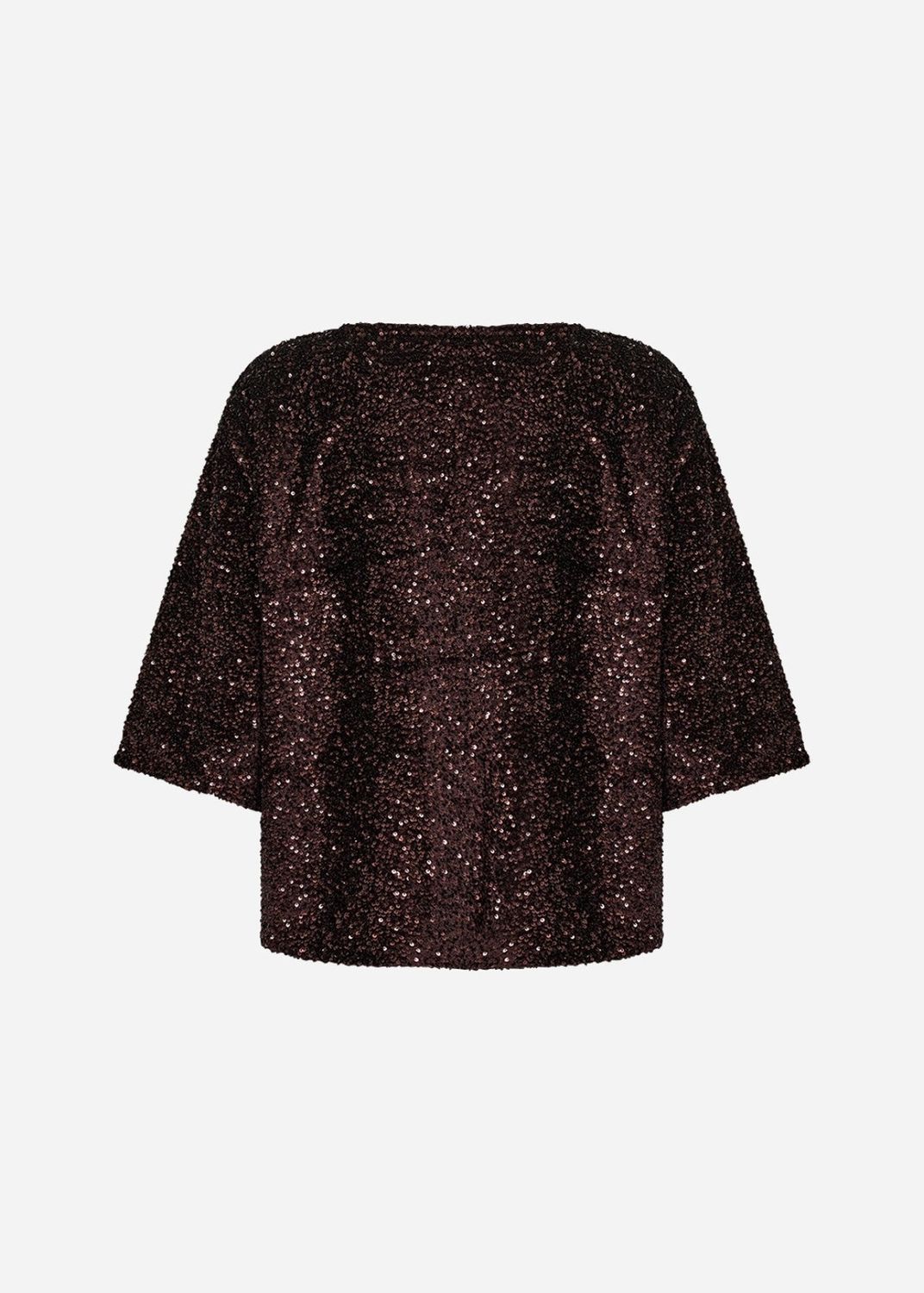 Jasleen Blouse in Chocolate Plum