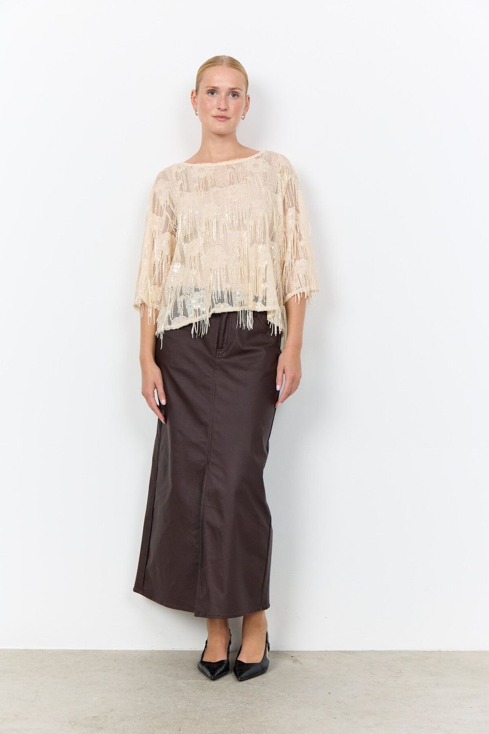 Jenda T-Shirt in Cream