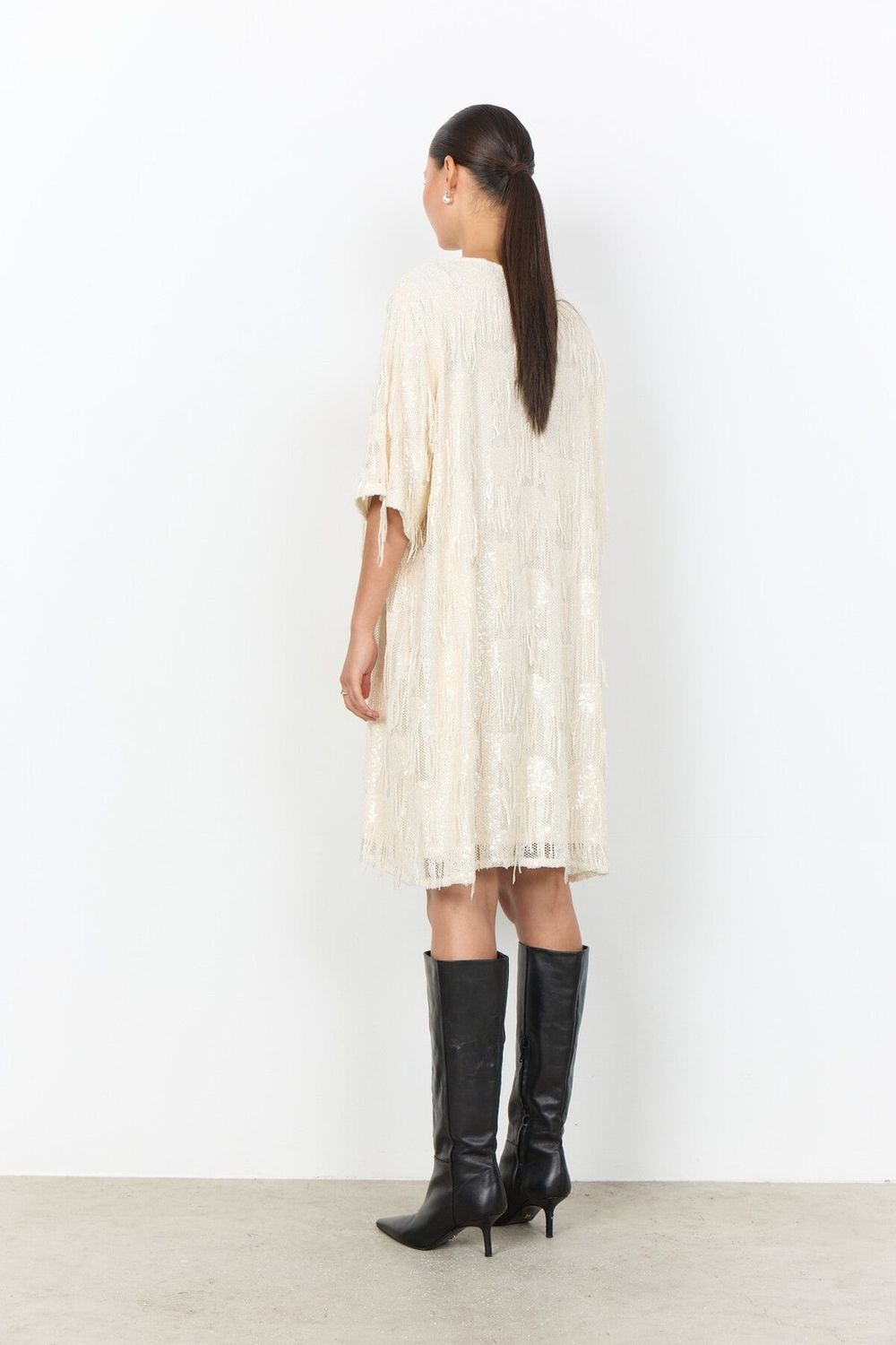 Jenda Dress in Cream