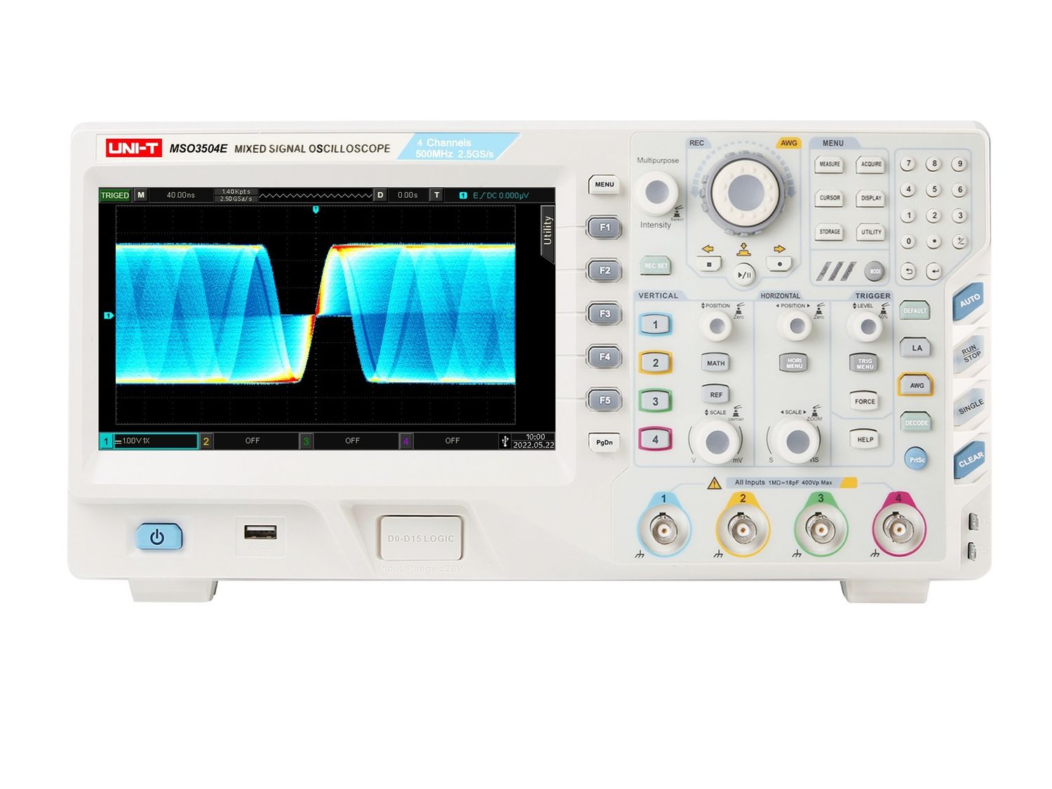 MSO3504E 500MHz 4+16Ch Mixed Signal Oscilloscope