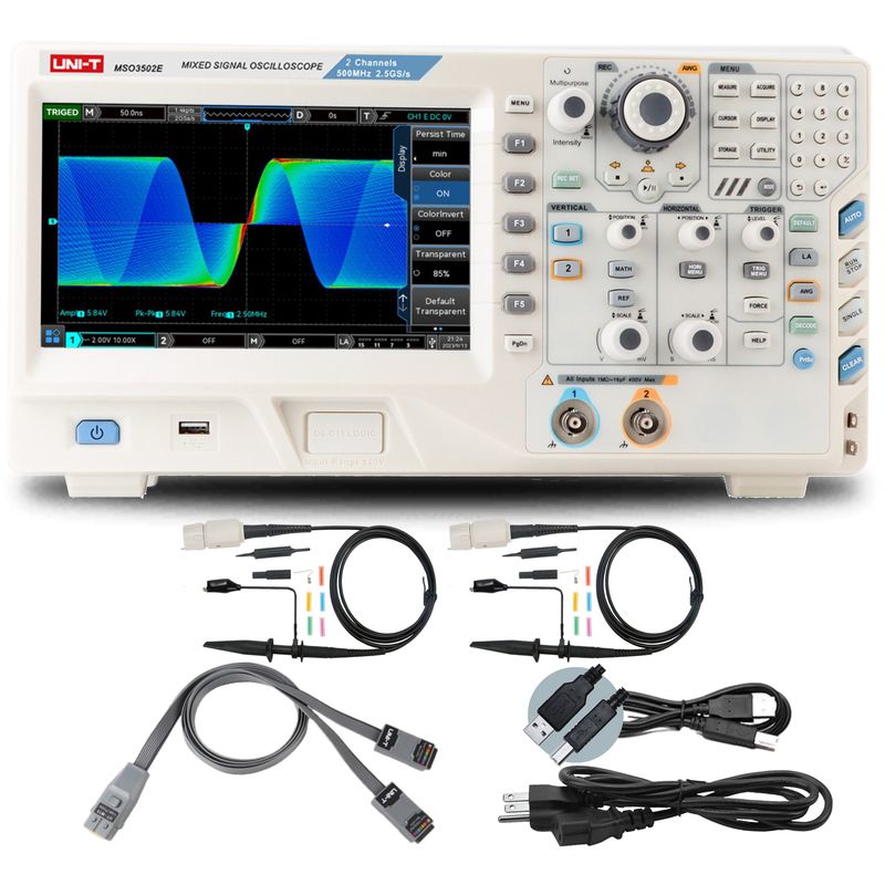 MSO3502E 500 MHz 2+16Ch Mixed Signal Oscilloscope MSO3502E