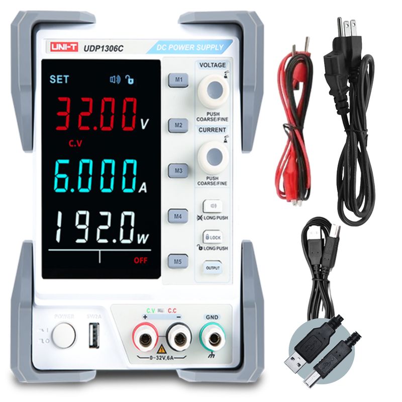 UDP1306C 1Ch 192W 32V/6A Programmable Linear DC Power Supply UDP1306C