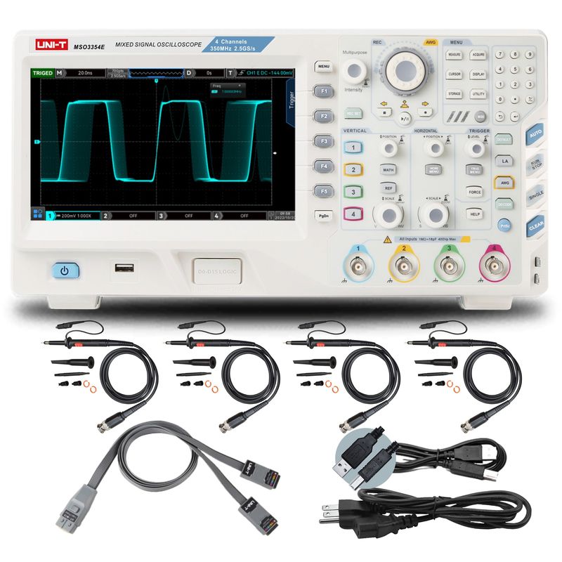 MSO3354E 350 MHz 4+16Ch Mixed Signal Oscilloscope MSO3354E