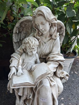 19" Sitting Angel and Child