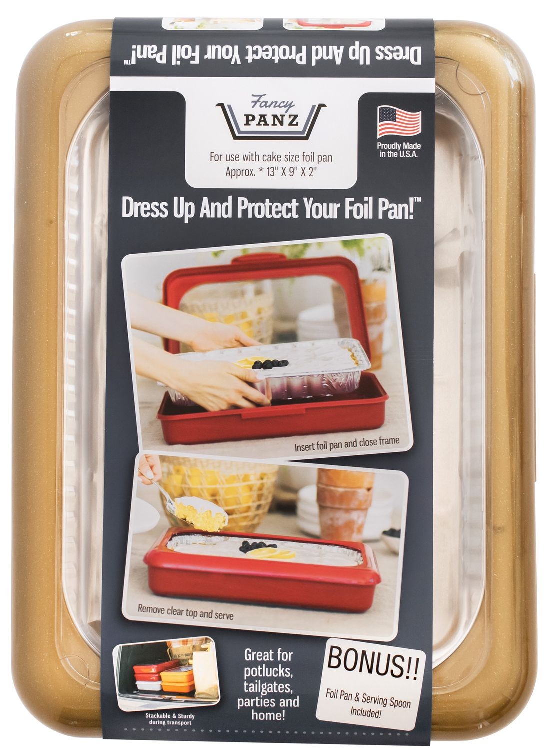 Fancy Panz Classic Gold Glitte