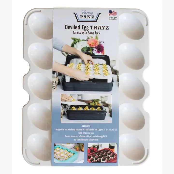 White Egg Tray Insert