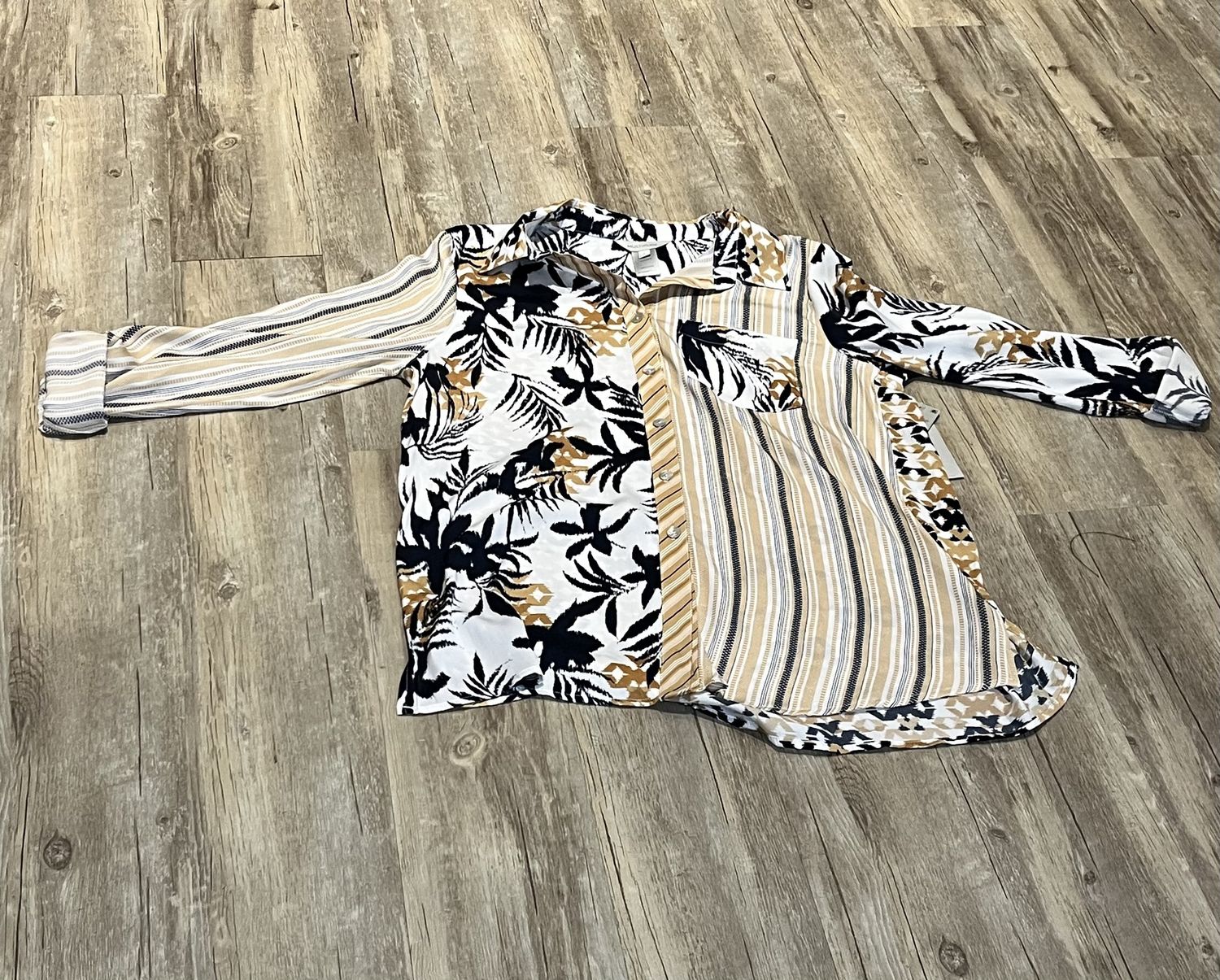 Roll tab Cuff L/S XL