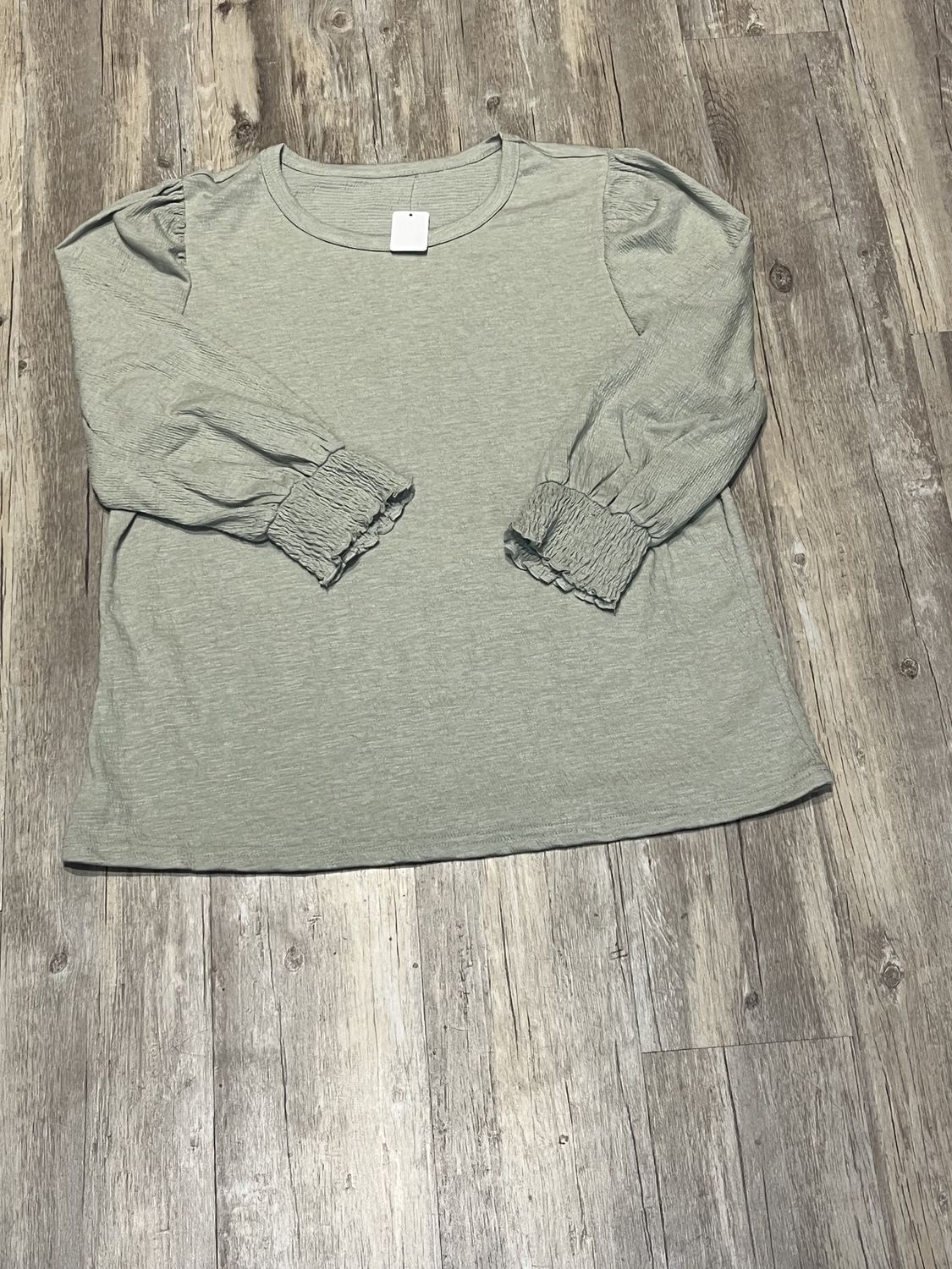 Laurel Green Blouse Large