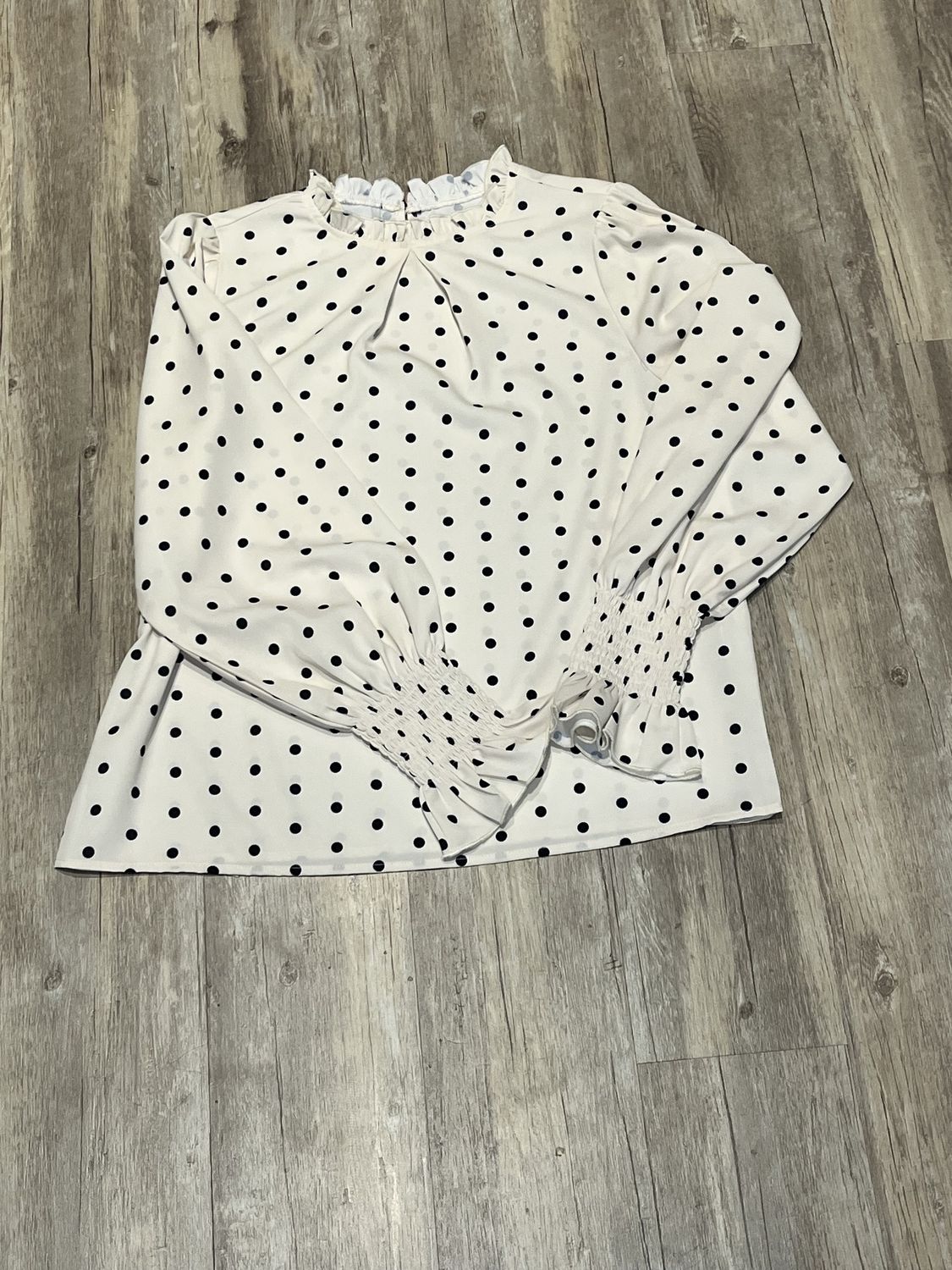 Polka Dot Blouse Medium