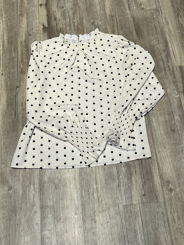 Polka Dot Blouse Medium