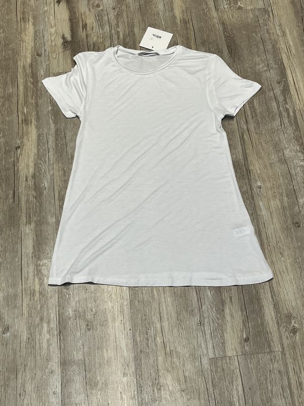 White Kasey Crew neck Top