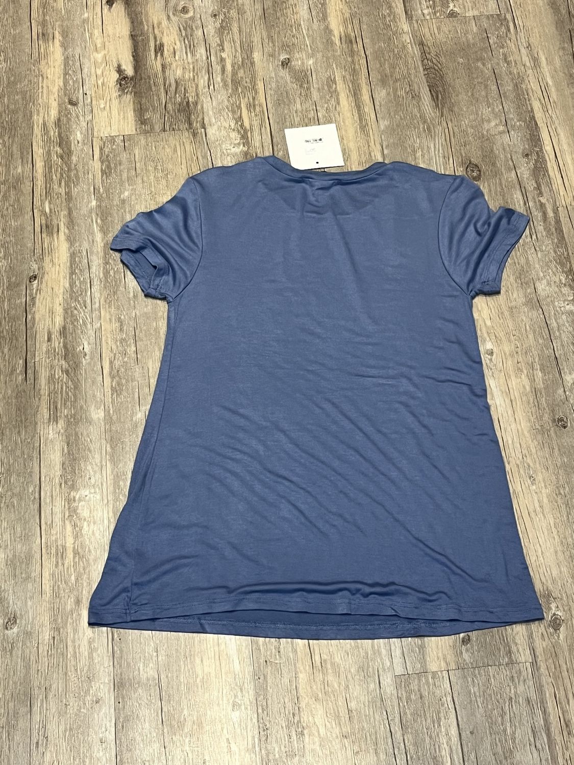 Blue Kasey Crew Neck Top Small