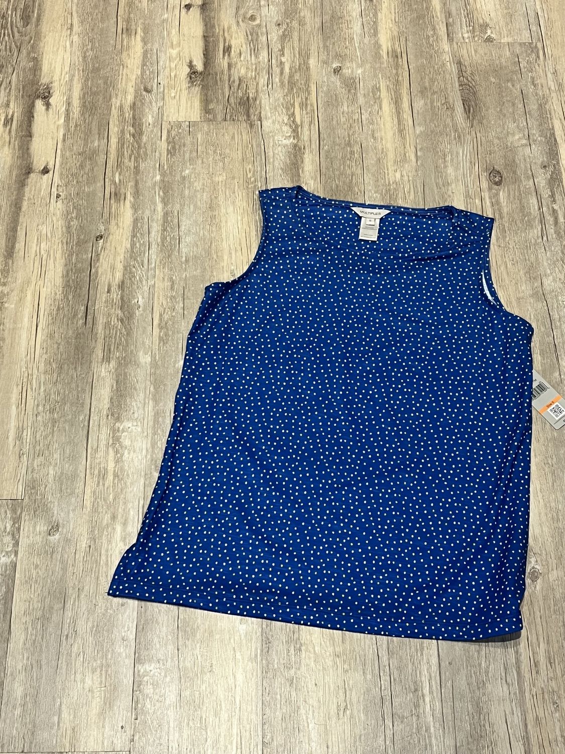 Blue tank top Small