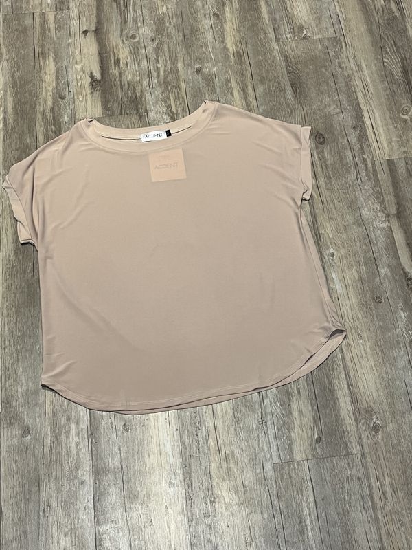 taupe Lucy Hem  Top